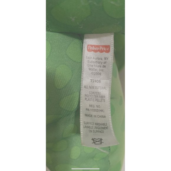 Fisher Price 2009 Disney Toy Story 14" T-REX Plush Green Dinosaur Squeeze Roars - Picture 7 of 9